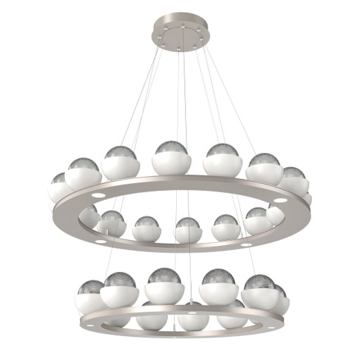 Cabochon Ring - Two-Tier (1289|CHB0093-2B-BS-S-CA1-L1-WI)