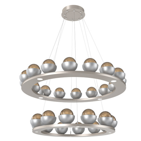 Cabochon Ring - Two-Tier (1289|CHB0093-2B-BS-B-CA1-L1-CS)