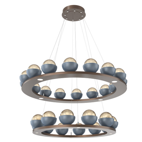 Cabochon Ring - Two-Tier (1289|CHB0093-2B-BB-A-CA1-L3-BU)