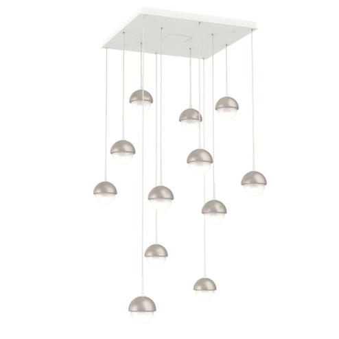 Cabochon Square 12pc Multi-Pendant (1289|CHB0093-12-WI-WL-C01-L3-BS)