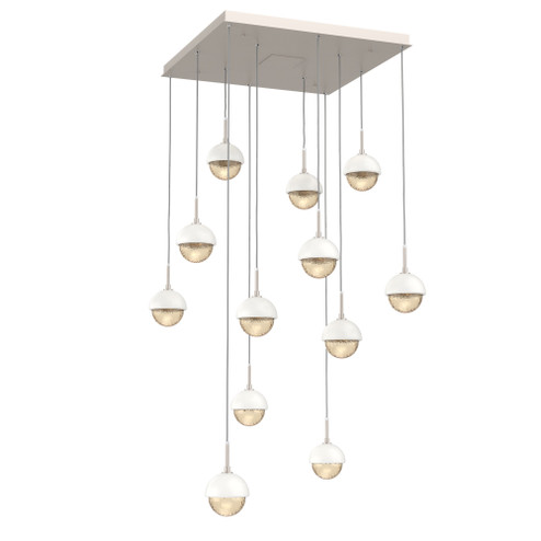 Cabochon Square 12pc Multi-Pendant (1289|CHB0093-12-BS-A-C01-L1-WI)