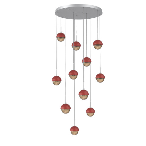 Cabochon Round 11pc Multi-Pendant (1289|CHB0093-11-CS-B-C01-L3-RE)