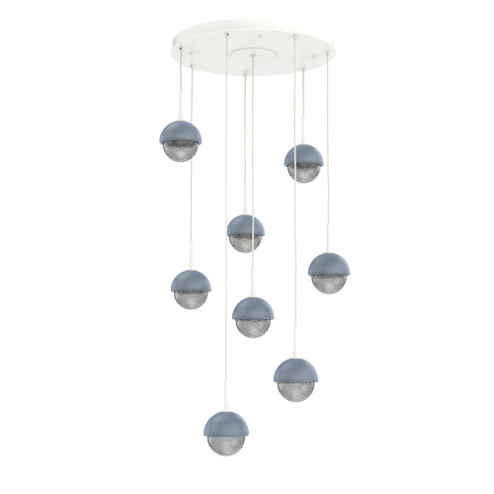 Cabochon Round 8pc Multi-Pendant (1289|CHB0093-08-WI-S-C01-L1-BU)