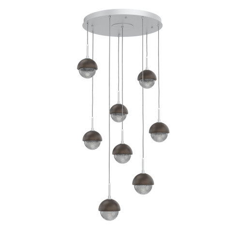 Cabochon Round 8pc Multi-Pendant (1289|CHB0093-08-CS-S-C01-L3-FB)