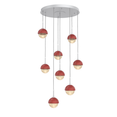 Cabochon Round 8pc Multi-Pendant (1289|CHB0093-08-CS-A-C01-L1-RE)