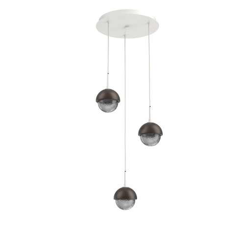 Cabochon Round 3pc Multi-Pendant (1289|CHB0093-03-WI-S-C01-L3-FB)