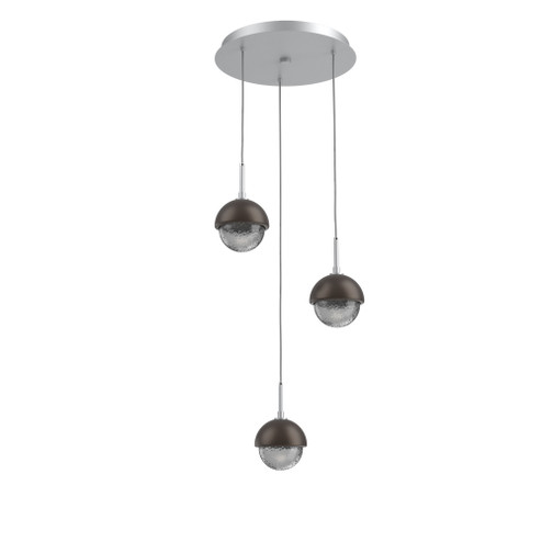 Cabochon Round 3pc Multi-Pendant (1289|CHB0093-03-CS-S-C01-L3-FB)