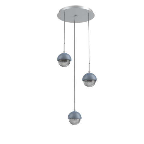 Cabochon Round 3pc Multi-Pendant (1289|CHB0093-03-CS-S-C01-L1-BU)