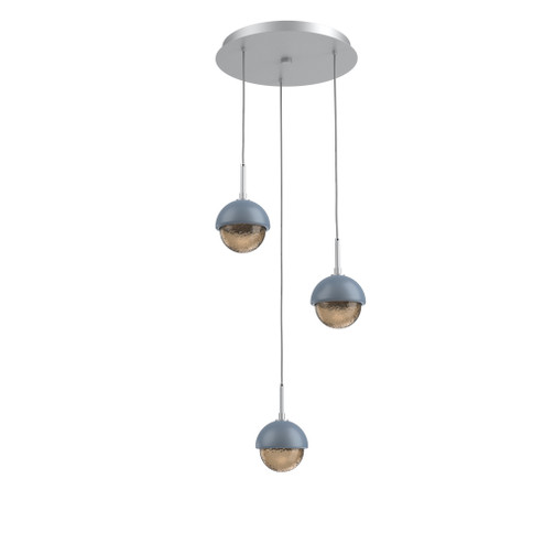 Cabochon Round 3pc Multi-Pendant (1289|CHB0093-03-CS-B-C01-L3-BU)