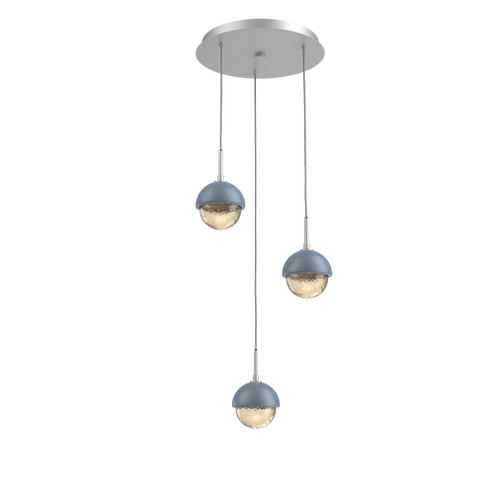 Cabochon Round 3pc Multi-Pendant (1289|CHB0093-03-CS-A-C01-L1-BU)