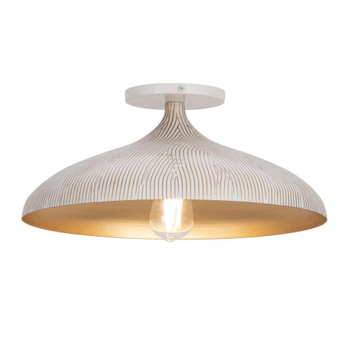 Fleur-Flush Mount (19|10910WTGLD)