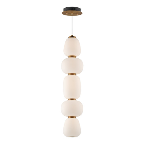 Soji-Single Pendant (94|E25165-92BKGLD)