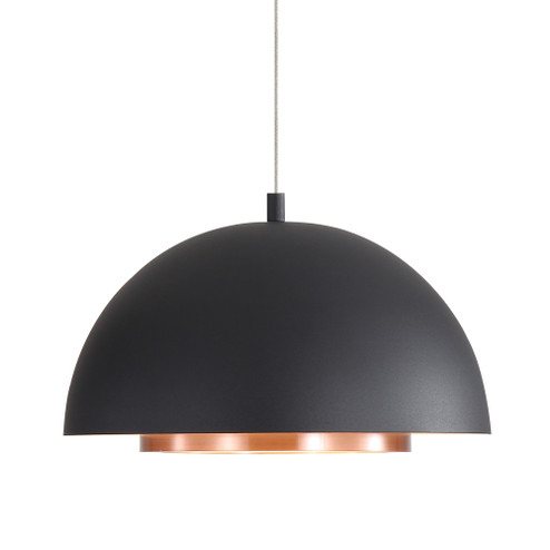 Wry Lighting Solsken Integrated LED 12in Pendant in Sand Black (36|3632-12 SNB-ACR)