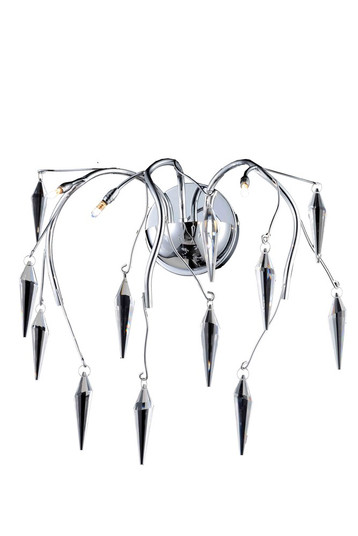 Amour 3 light CHROME Wall Sconce Clear Elegant Cut Crystal (758|V5008W16C/EC)
