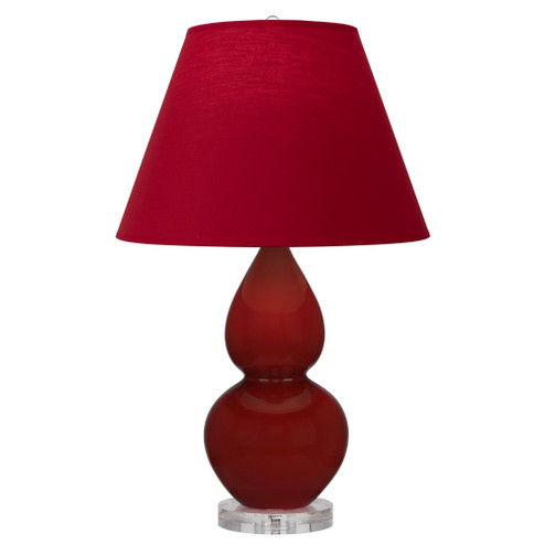 Oxblood Small Double Gourd Accent Lamp (237|OX13R)