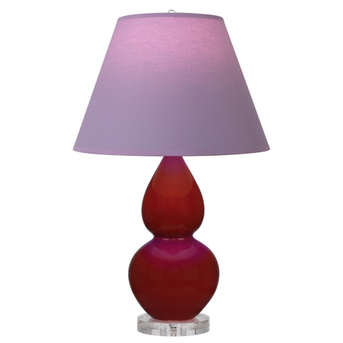 Oxblood Small Double Gourd Accent Lamp (237|OX13L)