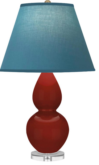 Oxblood Small Double Gourd Accent Lamp (237|OX13B)