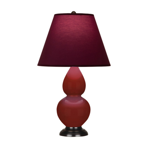 Oxblood Small Double Gourd Accent Lamp (237|OX11P)