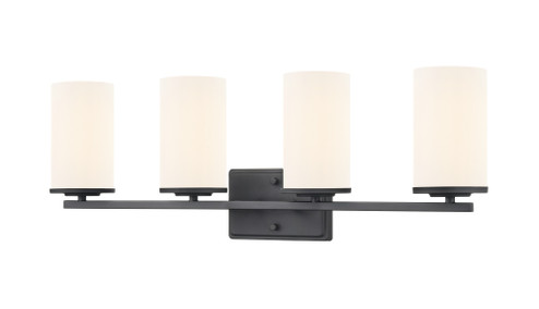 Verlana 27.75'' 4-Light Vanity - Matte Black (670|2704WG-MB)