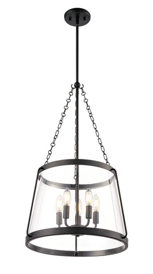 Adabella 17.75'' 5-Light Pendant - Matte Black (670|21405-MB)
