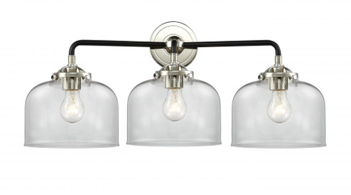 Large Bell 3 Light Bath Vanity Light (3442|284-3W-BPN-G72)