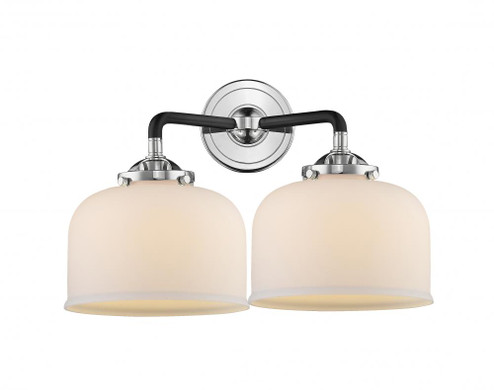 Large Bell 2 Light Bath Vanity Light (3442|284-2W-BPN-G71-LED)