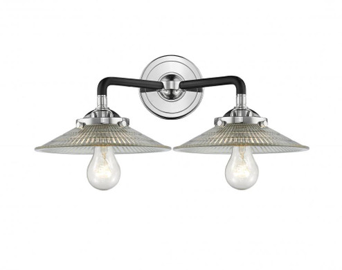 Halophane 2 Light Bath Vanity Light (3442|284-2W-BPN-G2)