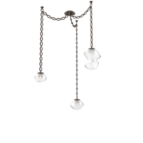 Mesa Round Chain 3pc Swag Multi-Pendant (1289|SNB0089-03-FB-C-CH2-L3)