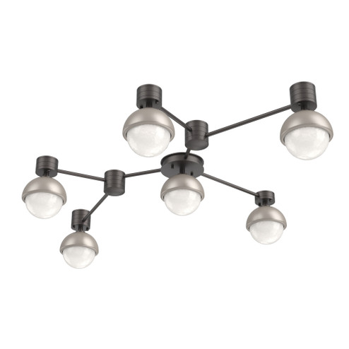 Hub & Spoke - Cabochon - Linear - 6pc (1289|SMB0093-HL-GP-WL-L3-BS)