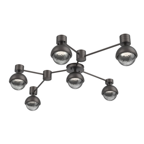 Hub & Spoke - Cabochon - Linear - 6pc (1289|SMB0093-HL-GP-S-L3-MS)