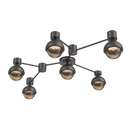 Hub & Spoke - Cabochon - Linear - 6pc (1289|SMB0093-HL-GP-B-L3-MS)