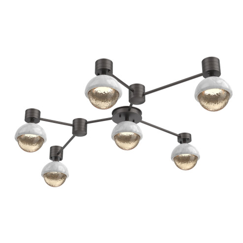 Hub & Spoke - Cabochon - Linear - 6pc (1289|SMB0093-HL-GP-A-L3-WM)
