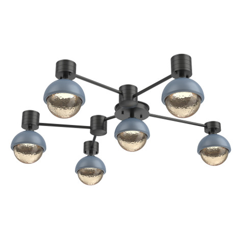 Hub & Spoke - Cabochon - Round - 6pc (1289|SMB0093-H6-MB-A-L3-BU)