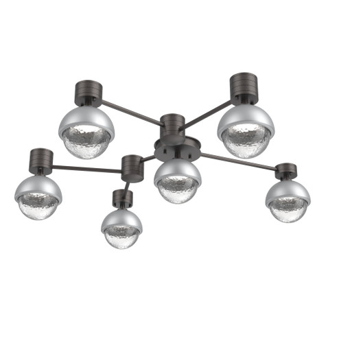 Hub & Spoke - Cabochon - Round - 6pc (1289|SMB0093-H6-GP-C-L3-CS)