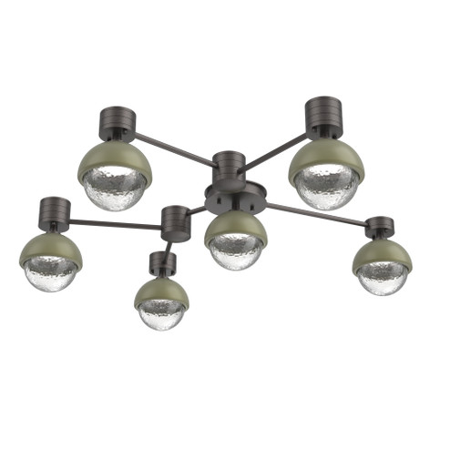 Hub & Spoke - Cabochon - Round - 6pc (1289|SMB0093-H6-GP-C-L1-GE)