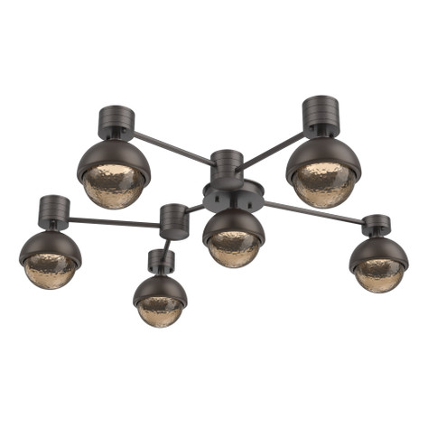 Hub & Spoke - Cabochon - Round - 6pc (1289|SMB0093-H6-GP-B-L1-FB)