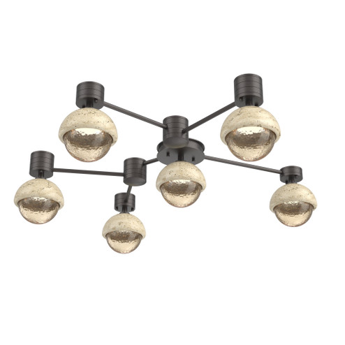 Hub & Spoke - Cabochon - Round - 6pc (1289|SMB0093-H6-GP-A-L3-TR)