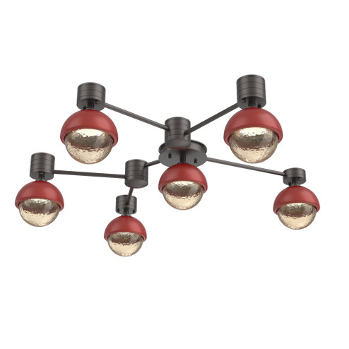 Hub & Spoke - Cabochon - Round - 6pc (1289|SMB0093-H6-GP-A-L3-RE)