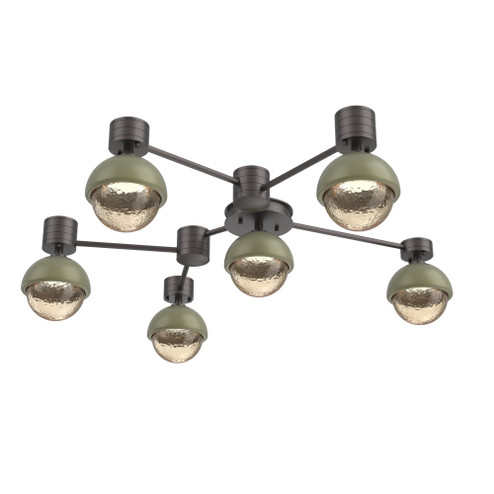 Hub & Spoke - Cabochon - Round - 6pc (1289|SMB0093-H6-GP-A-L3-GE)