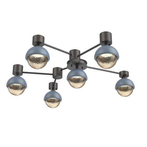 Hub & Spoke - Cabochon - Round - 6pc (1289|SMB0093-H6-GP-A-L1-BU)