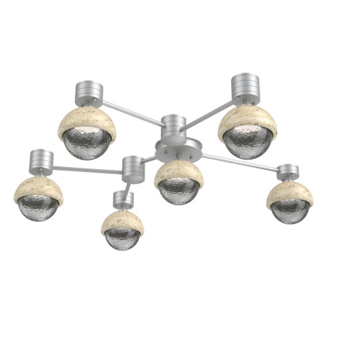 Hub & Spoke - Cabochon - Round - 6pc (1289|SMB0093-H6-CS-S-L3-TR)