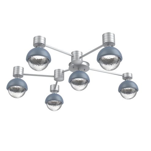 Hub & Spoke - Cabochon - Round - 6pc (1289|SMB0093-H6-CS-C-L3-BU)