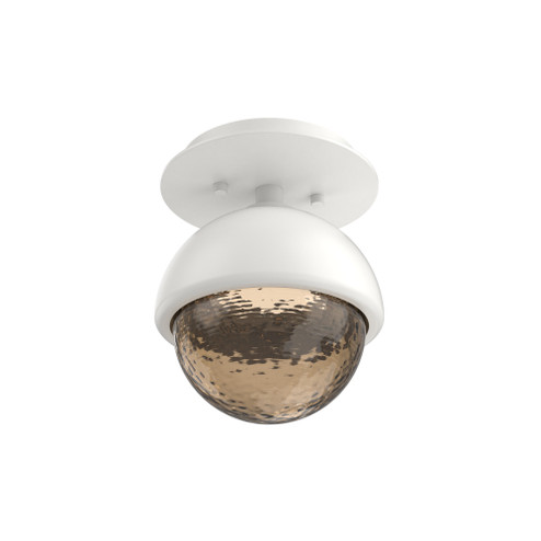 Single Glass Sconce & Flush Mount - Cabochon (1289|SMB0093-01-WI-B-L1-MS)
