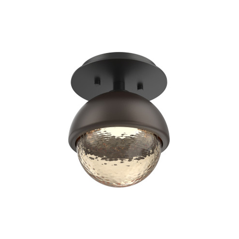 Single Glass Sconce & Flush Mount - Cabochon (1289|SMB0093-01-MB-A-L1-FB)