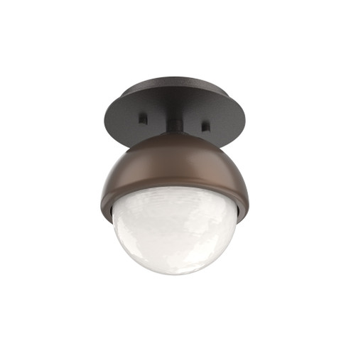 Single Glass Sconce & Flush Mount - Cabochon (1289|SMB0093-01-GP-WL-L3-BB)