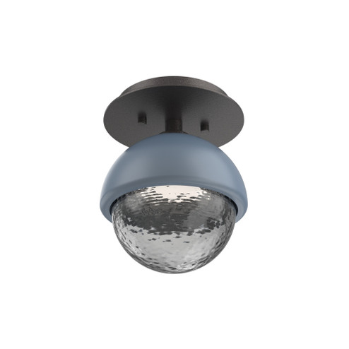 Single Glass Sconce & Flush Mount - Cabochon (1289|SMB0093-01-GP-S-L3-BU)