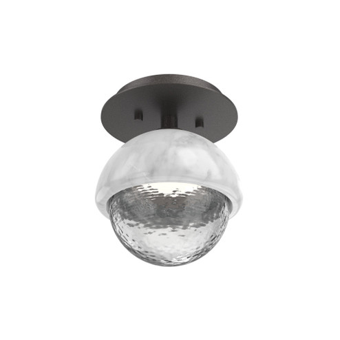 Single Glass Sconce & Flush Mount - Cabochon (1289|SMB0093-01-GP-C-L3-WM)