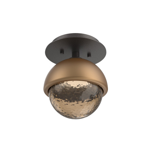 Single Glass Sconce & Flush Mount - Cabochon (1289|SMB0093-01-GP-B-L3-NB)