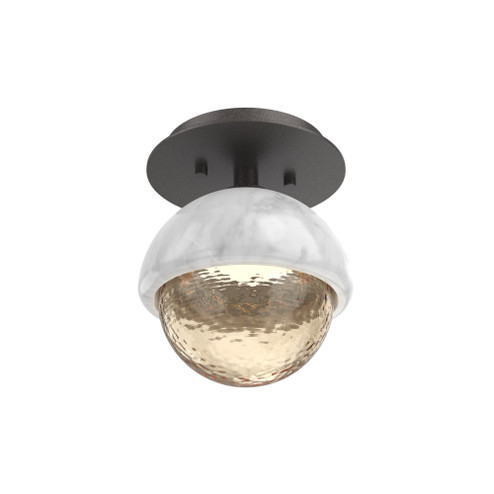 Single Glass Sconce & Flush Mount - Cabochon (1289|SMB0093-01-GP-A-L3-WM)