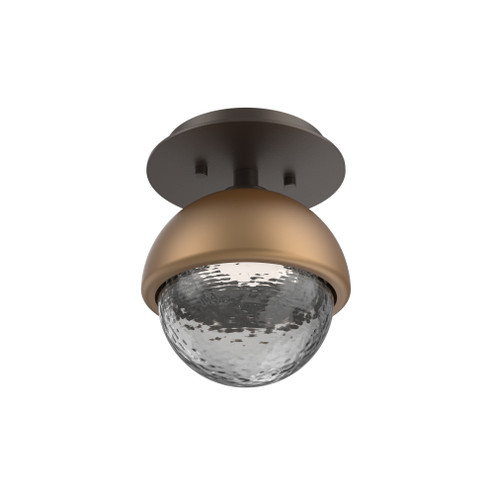 Single Glass Sconce & Flush Mount - Cabochon (1289|SMB0093-01-FB-S-L3-NB)